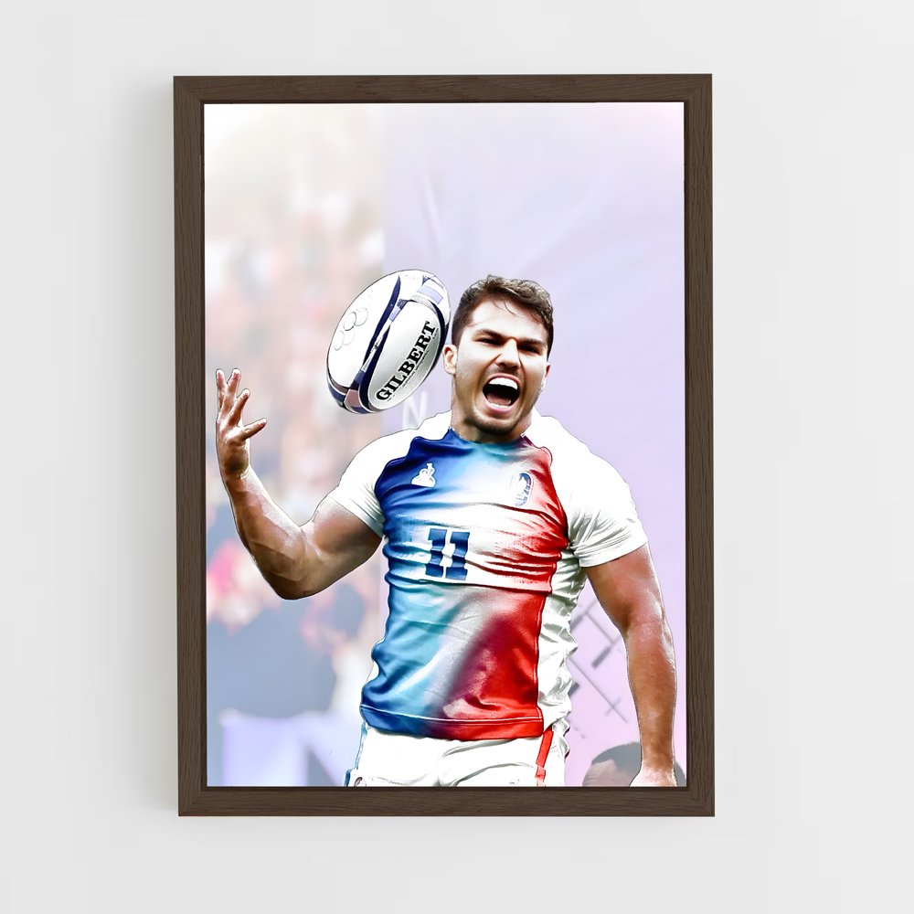 Poster L'Élégance d'Antoine – affiche Rugby (vue 5)